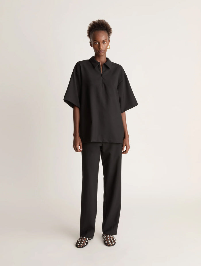 Mortimer Polo in Black