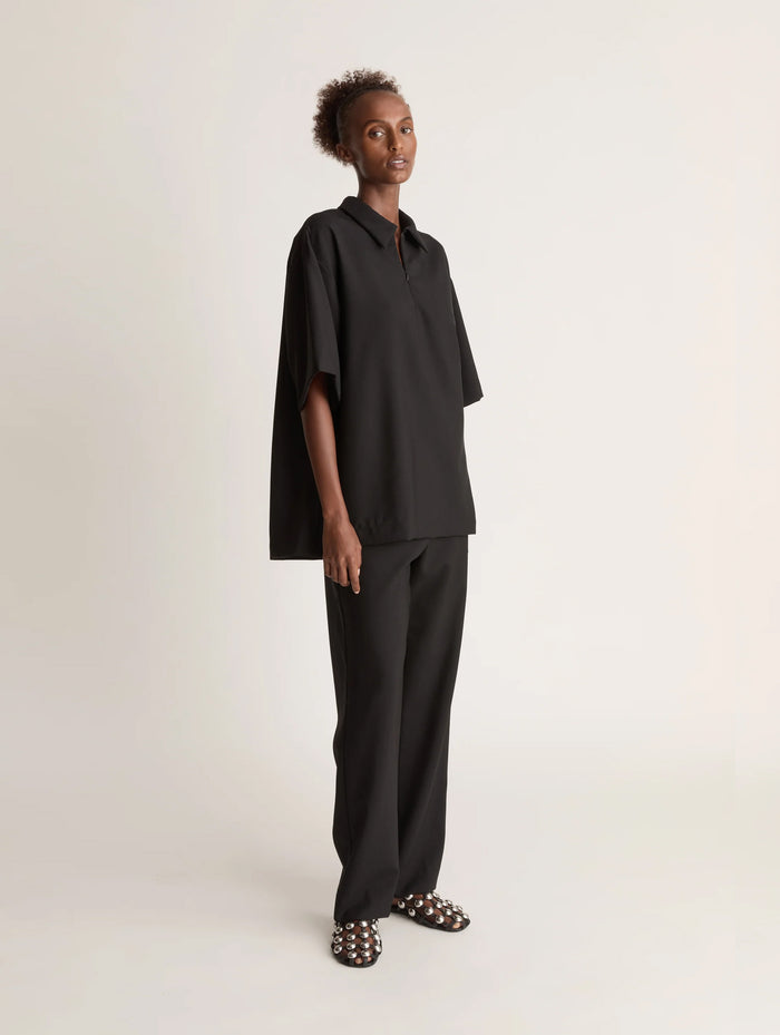 Mortimer Polo in Black
