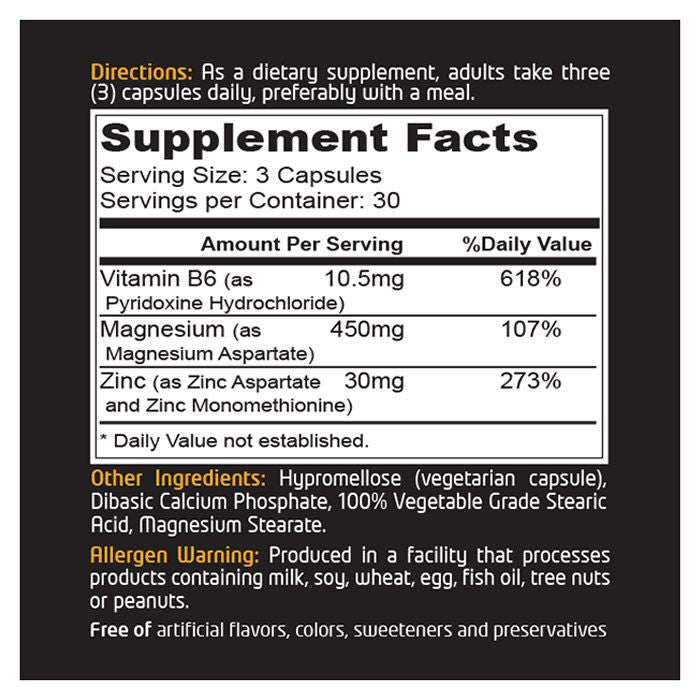Muscle Core ZMA 90 Capsules Muscle Core