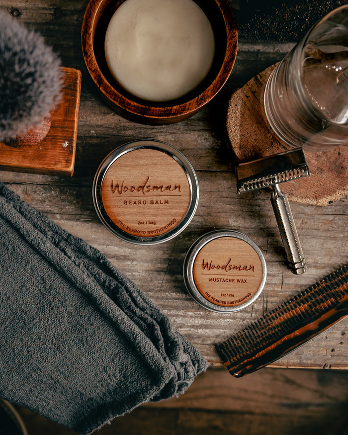 Mustache Wax | Woodsman | The Bearded Brotherhood