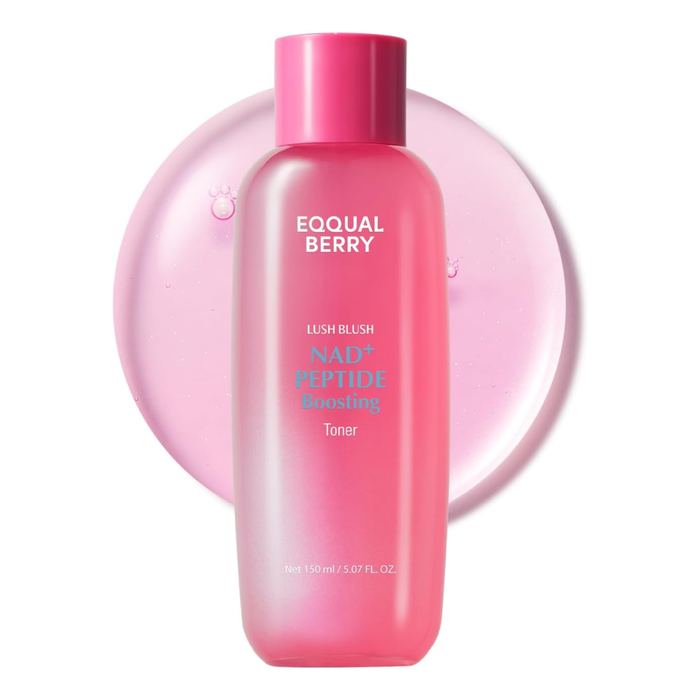 Eqqualberry NAD+ Peptide Boosting Toner Nudie Glow Australia