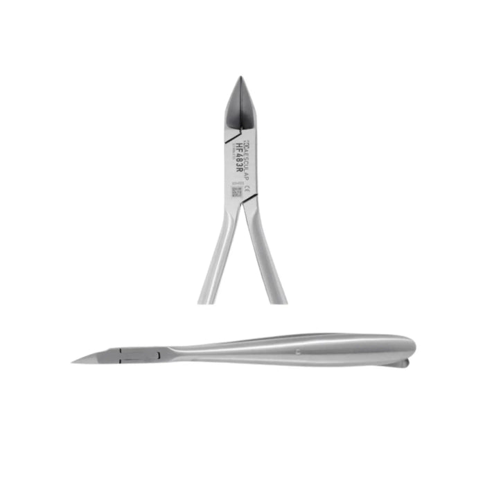 Nail pliers - Straight cut - Very fine jaws - 13 cm - Aesculap - HF483R Aesculap