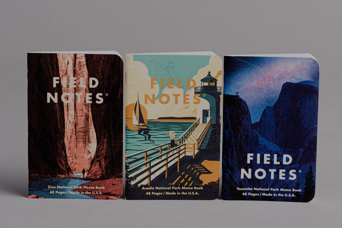 National Parks | Graph Paper | Field Notes - Manready Mercantile