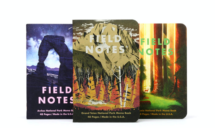 National Parks | Graph Paper | Field Notes