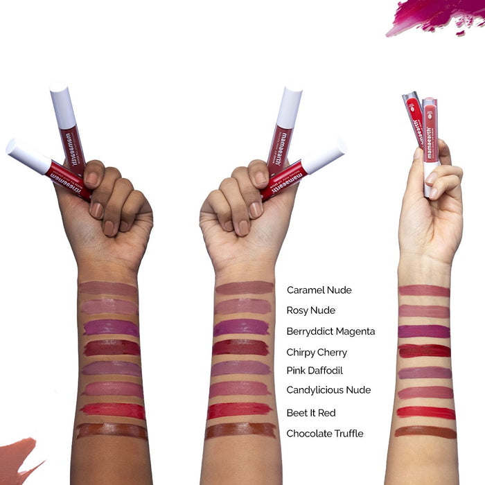 matte lipstick red colour