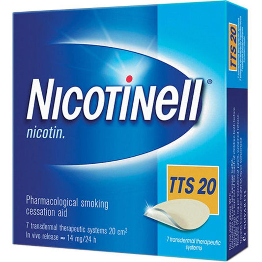Nicotinell 20 Tts Patches 7's