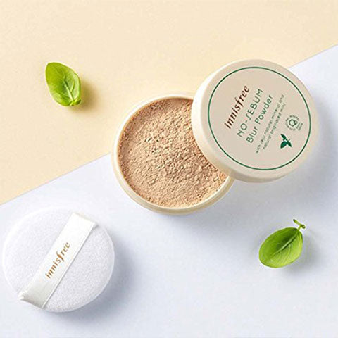 Innisfree No Sebum Blur Powder Nudie Glow Korean Skin Care Australia