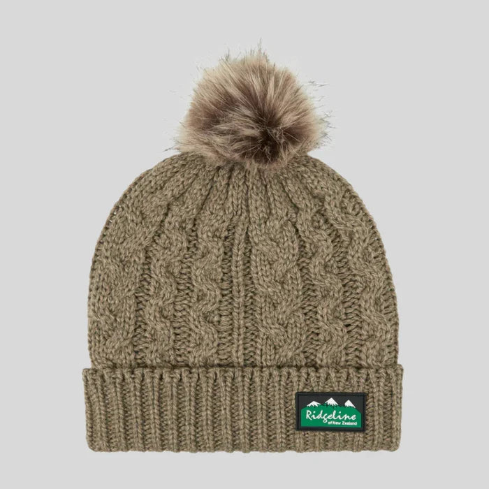 Nordic Fleck Bobble Hat Teak