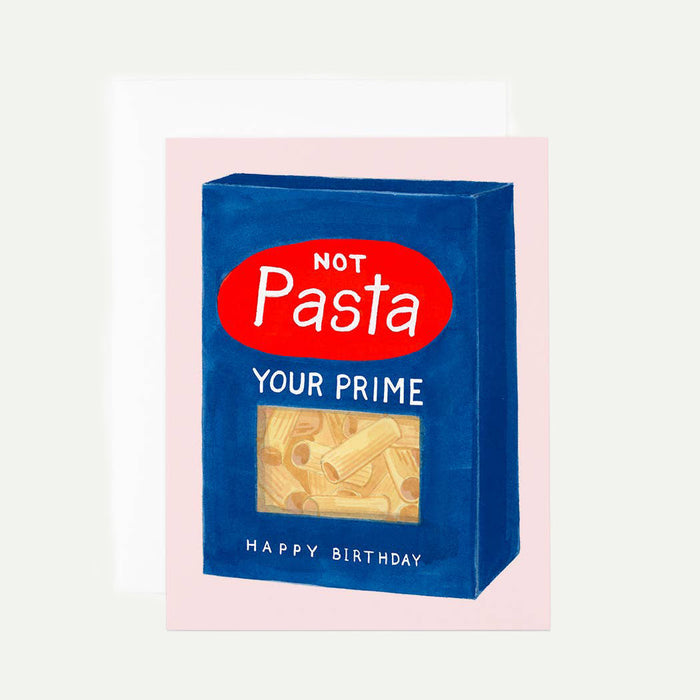 not pasta your prime