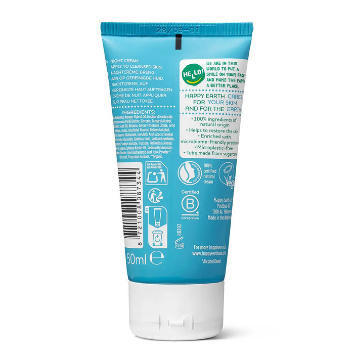 Voedende Nachtcrème Happy Earth