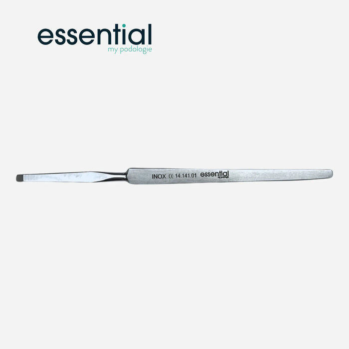 One-piece chisel - Simple or tapered - 14.5 cm - Stainless steel - Essential by My Podologie