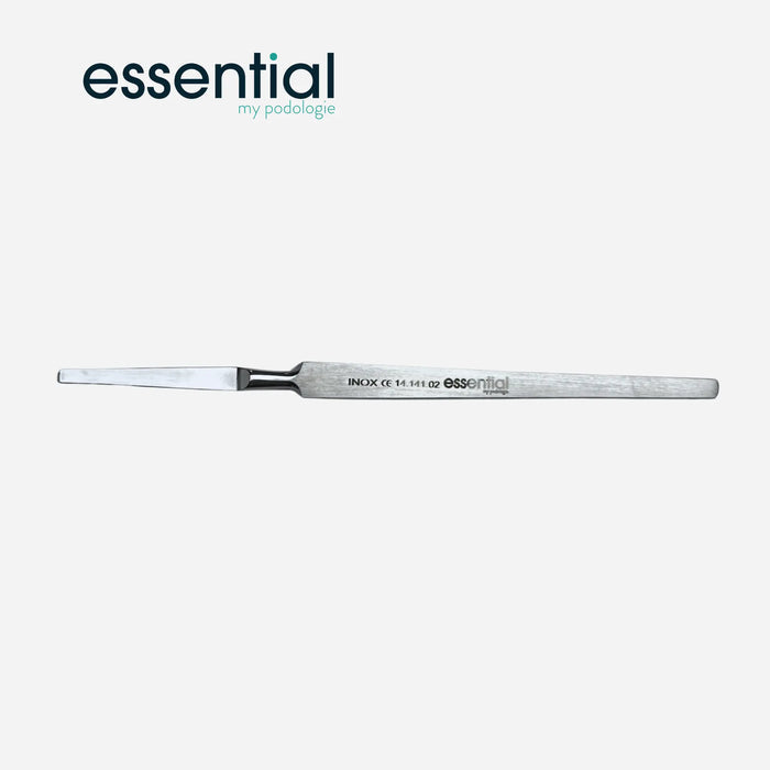 One-piece chisel - Simple or tapered - 14.5 cm - Stainless steel - Essential by My Podologie