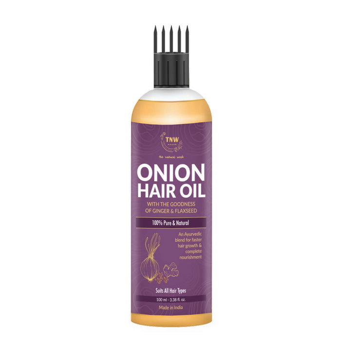 Onion Hair Oil No Mineral Oil & Silicones. (Stock Clearance)