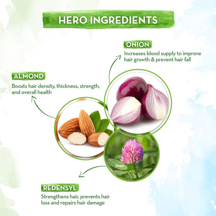 mamaearth onion oil ingredients