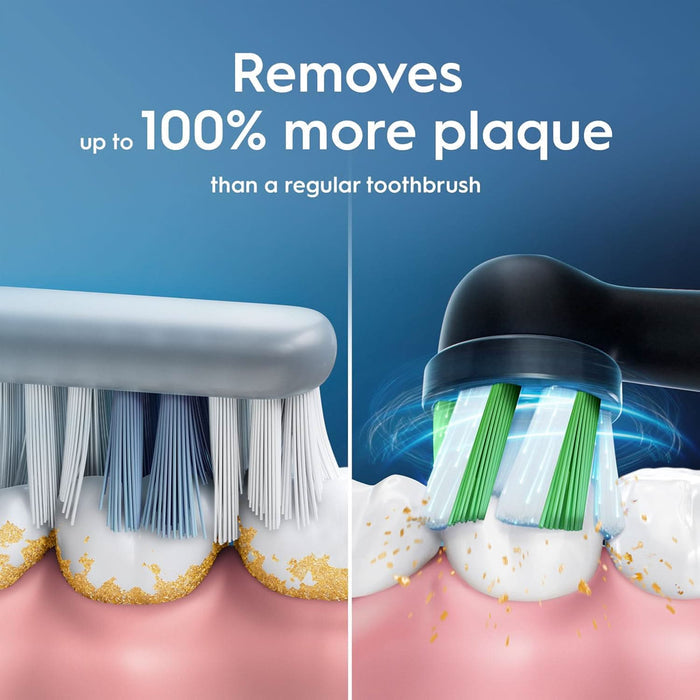 Oral-B Vitality PRO Black & Lilac Electric Toothbrush Duo