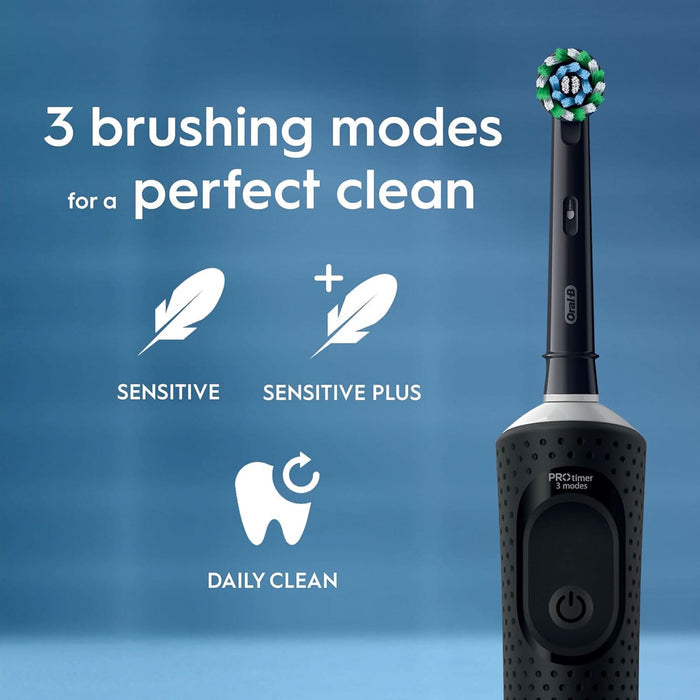 Oral-B Vitality PRO Black & Lilac Electric Toothbrush Duo