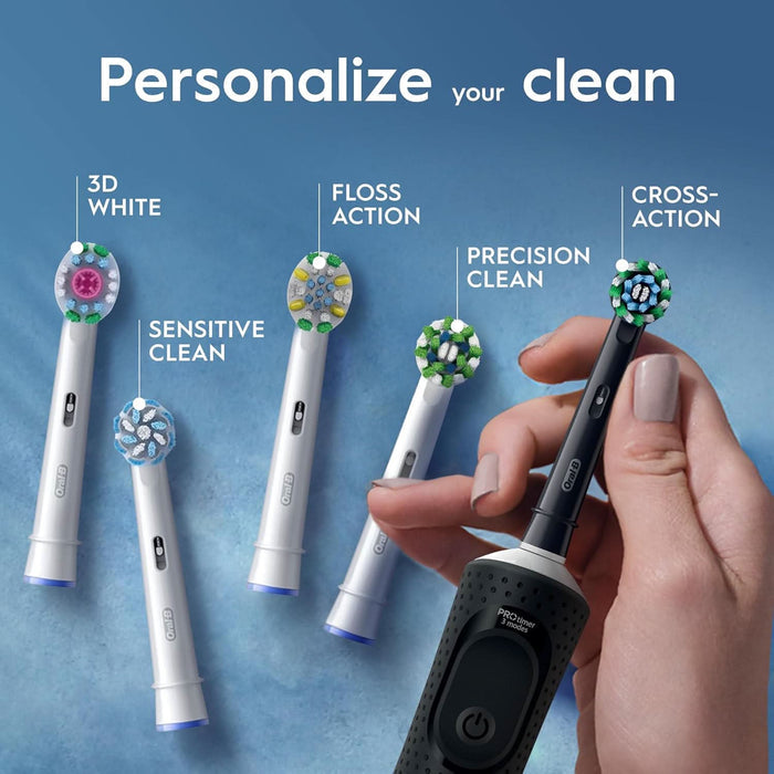Oral-B Vitality PRO Black & Lilac Electric Toothbrush Duo