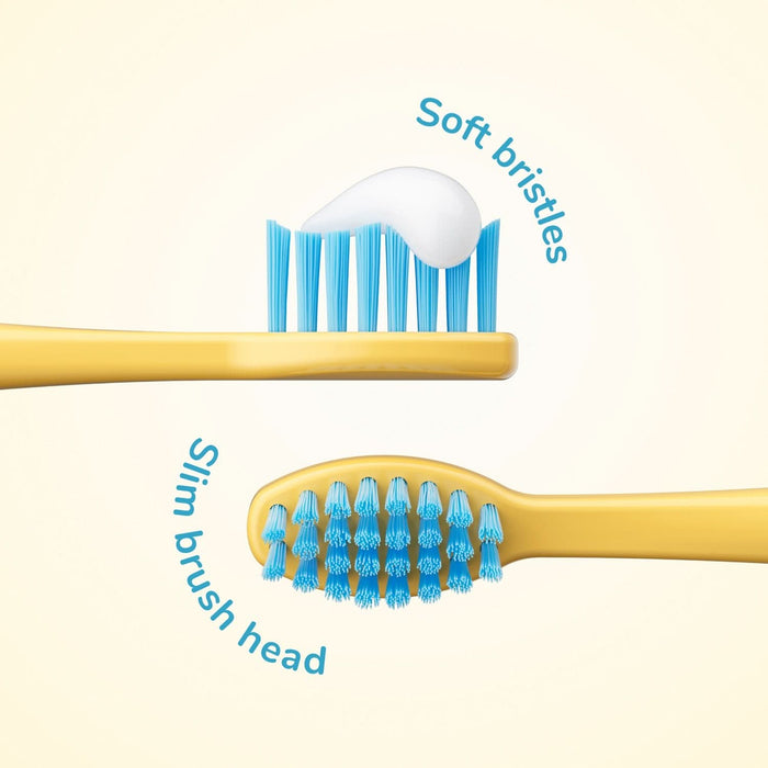 Ordo Sonic Kids Battery Brush Heads - Minions Yellow 2 Pack