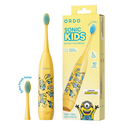 Ordo Sonic Kids Battery Toothbrush - Minions Yellow