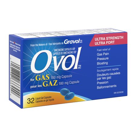 Ovol 180mg Ultra Softgel 8's