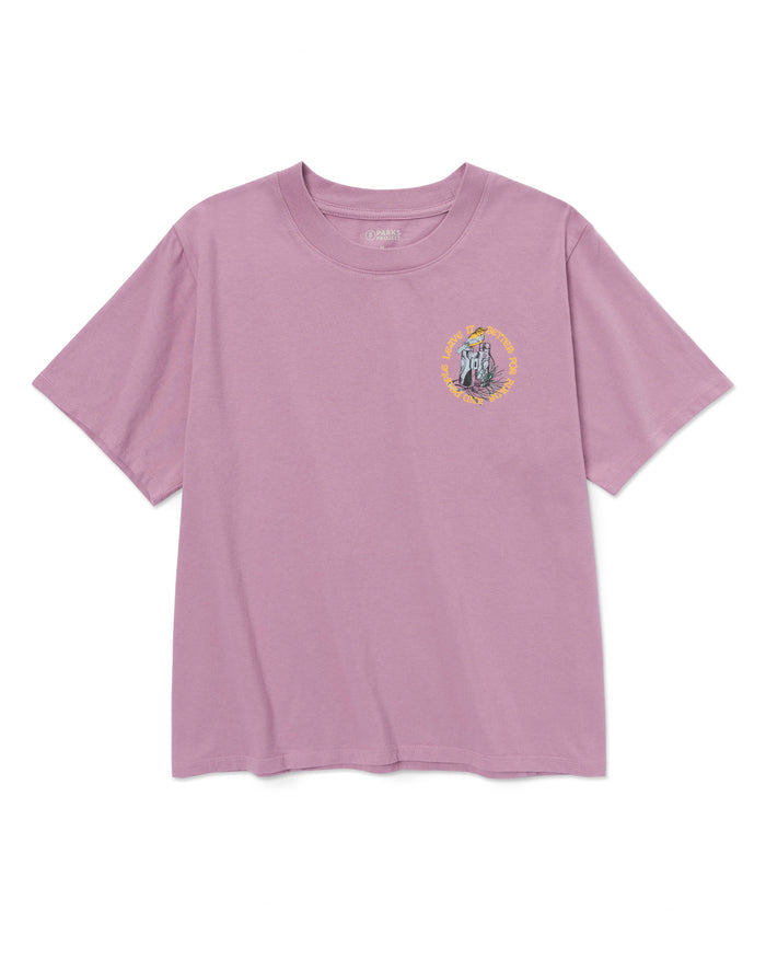 Shop Parks Project x Audubon Women's Classic Tee Inspired by Birds & Parks | mauve-orchid