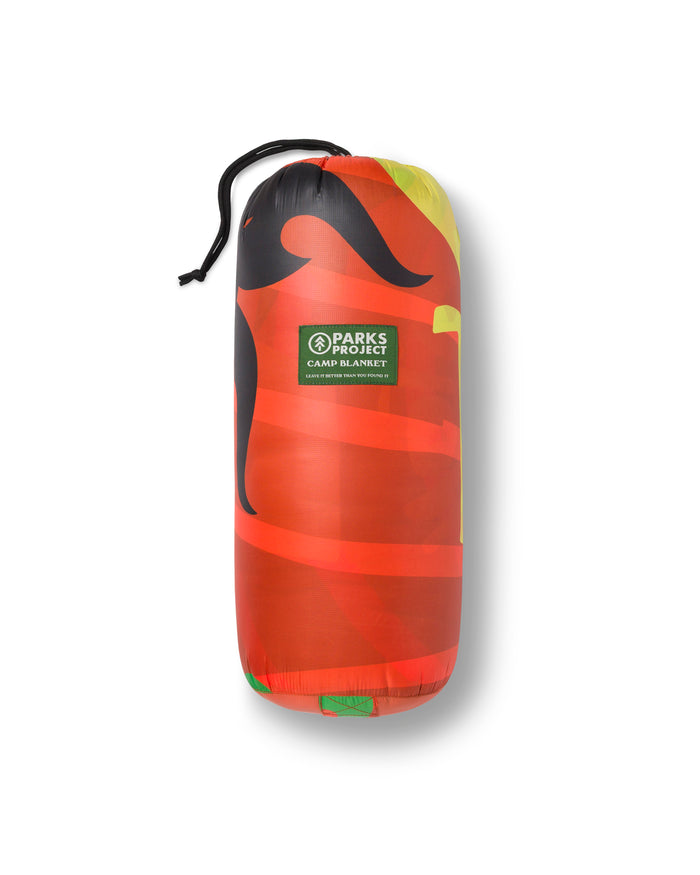 Shop Parks Project x RHCP Yosemite Camp Blanket Inspired by Yosemite | red