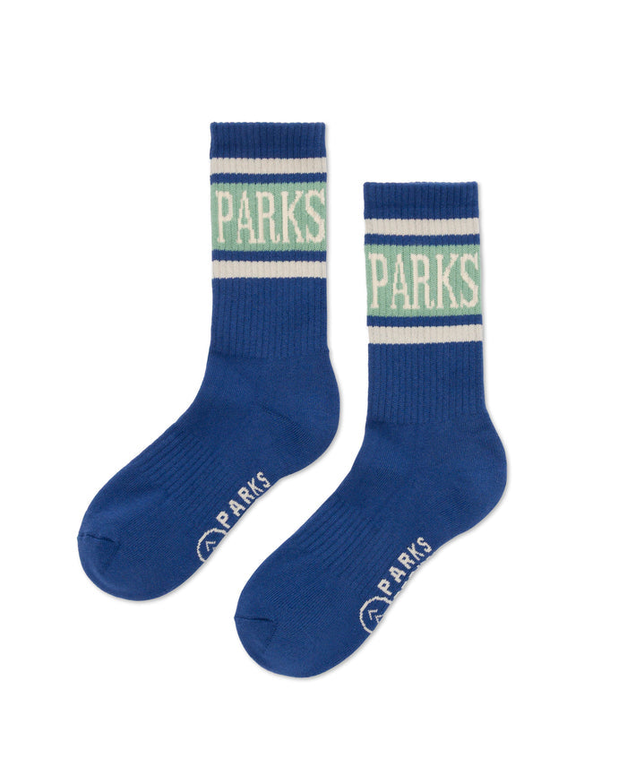 Shop Parks Trail Crew Sock 2 Pack Inspired by National Parks | blue-and-green
