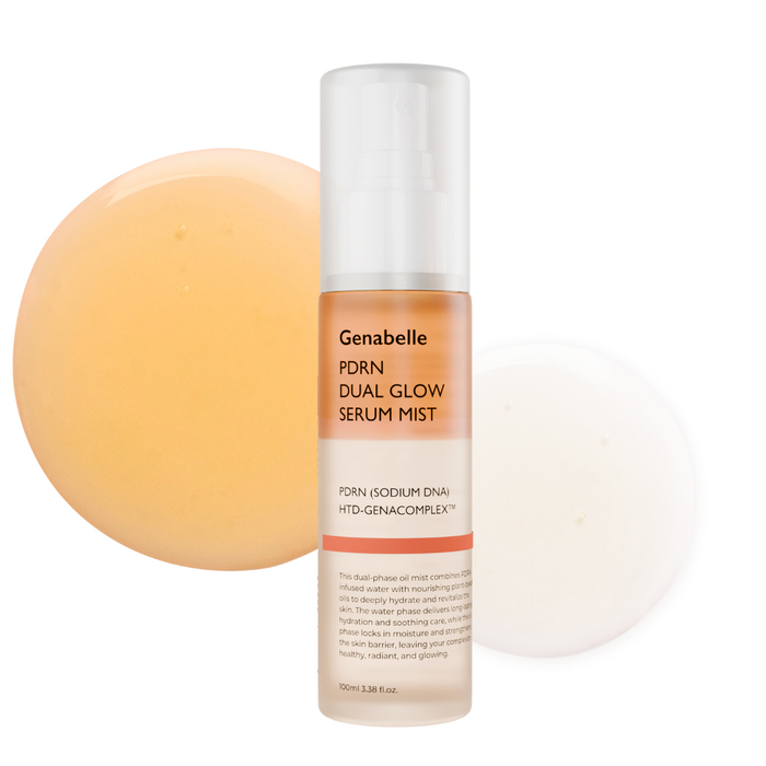 Genabelle PDRN Dual Glow Serum Mist Nudie Glow Australia