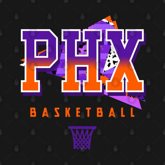 Phoenix Retro Basketball T-Shirt