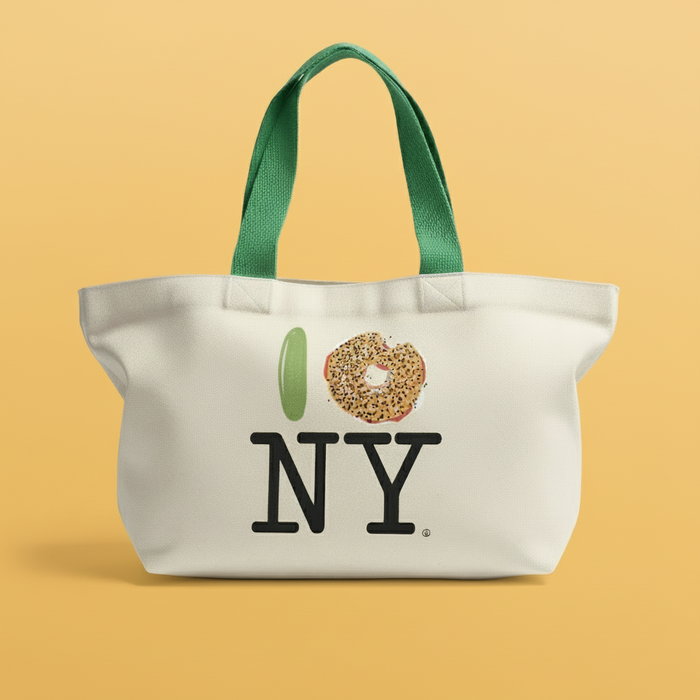 pickle bagel mini tote