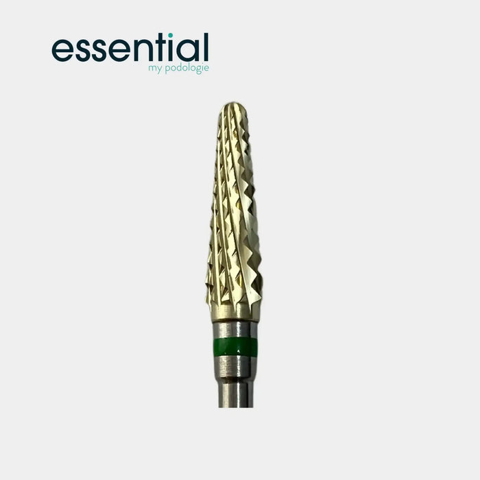 PODOMATOR burr - Tungsten carbide - Large cross teeth - 4 mm - Essential by My Podologie Essential