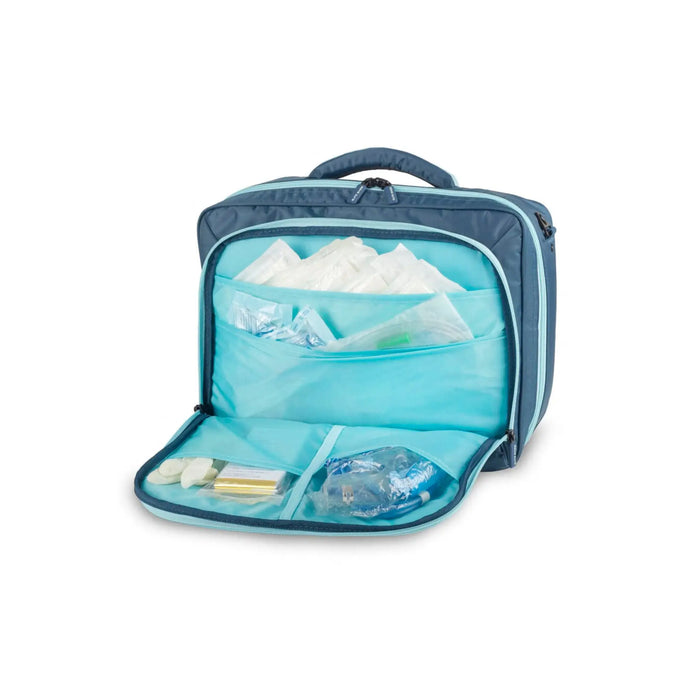 PRACTI convertible medical case - Blue - Optional wheeled trolley
