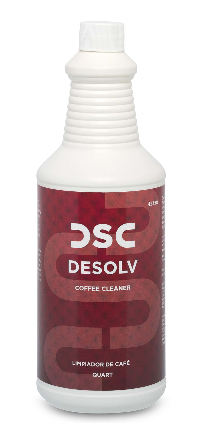 PRESPRAYS AND SPOTTERS/ "Desolv" Coffee Remover, Quart or Gallon