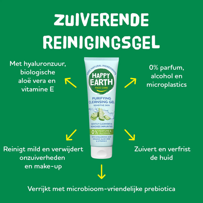 Purifying Cleansing Gel Happy Earth