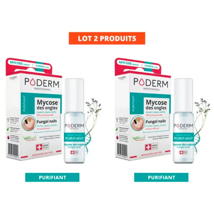 Purifying Serum Treatment Pack - 2 x 8ml - Poderm Professional - My Podologie