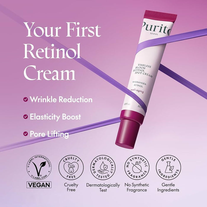 Purito Seoul Timeless Bloom Retinol Spot Cream 30ml / 1.01 fl. oz.