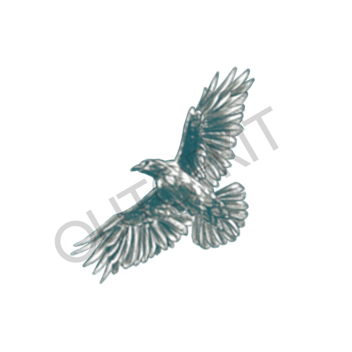 Raven Tattoo 3