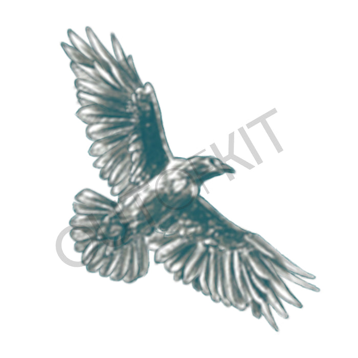 Raven Tattoo 3