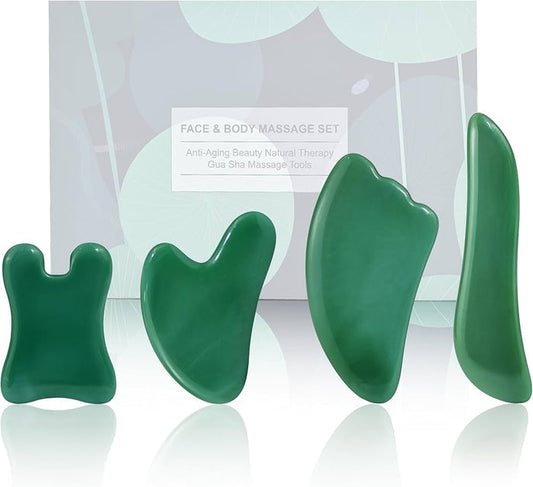 Rena Chris Jade Gua Sha 4 Set