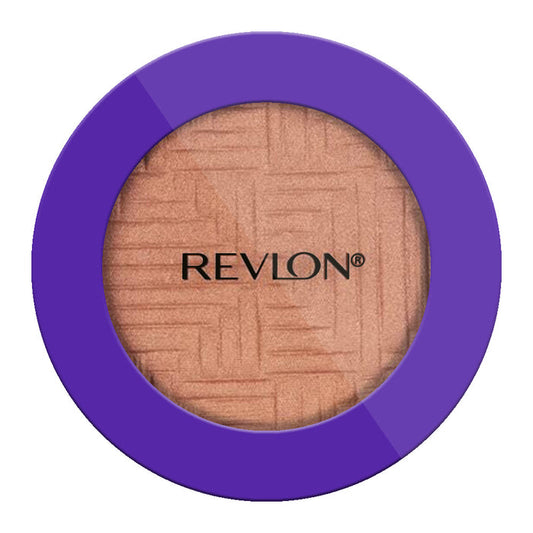 Revlon Electric Shock Highlighting Powder 303 GLOWED UP compact with radiant glow finish and buildable pearlescent shimmer