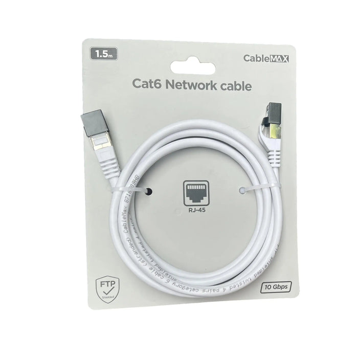 RJ-45 10 Gbps cat.6 network cable - 2 different dimensions