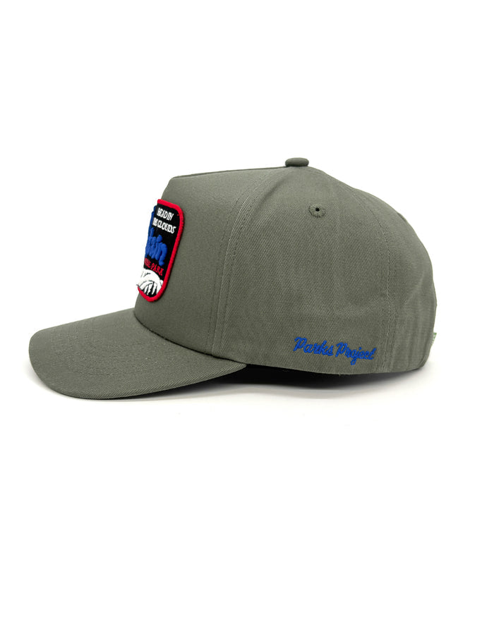 Shop Rocky Mountain Vintage Patch Hat Inspired by Rocky Mountain NP | green