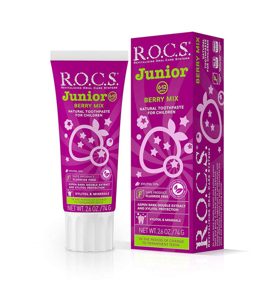R.O.C.S. Junior Chocolate & Caramel Toothpaste 6-12 Years 75ml