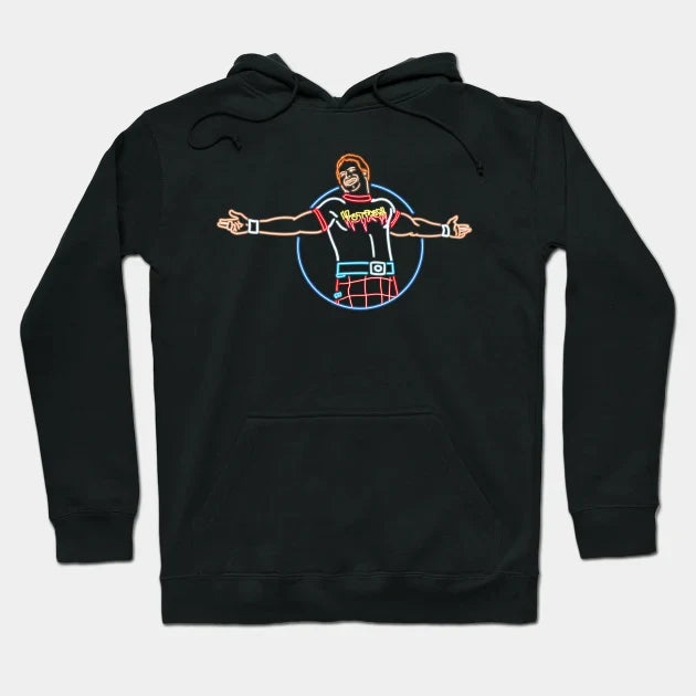 Roddy Piper Neon Style Hoodie