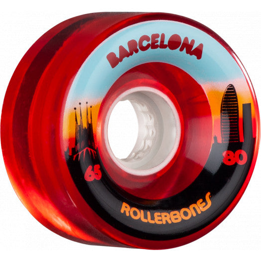 RollerBones Outdoor Barcelona Wheels 80A (8pk)