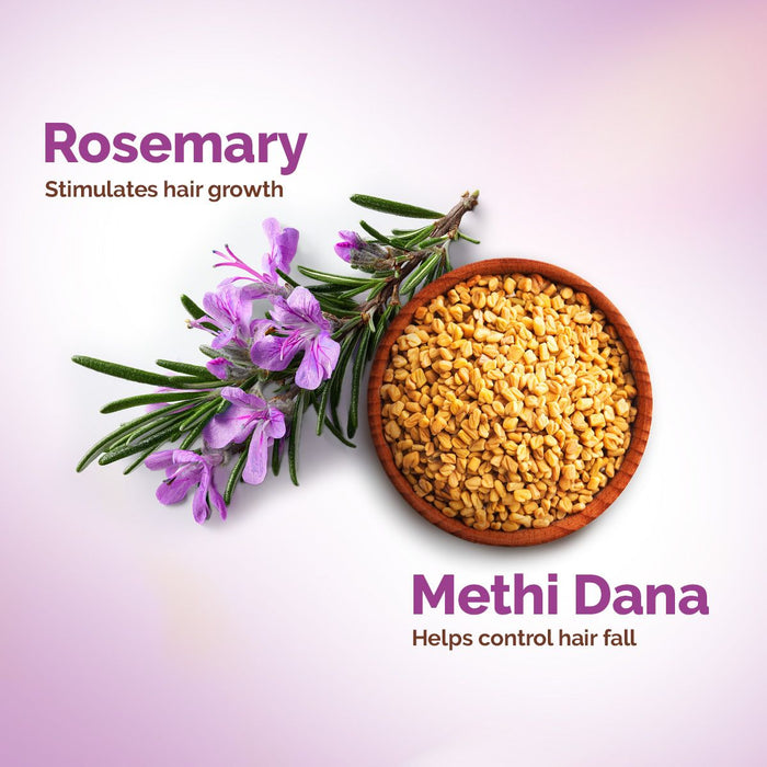 rosemary oil in shampoo
