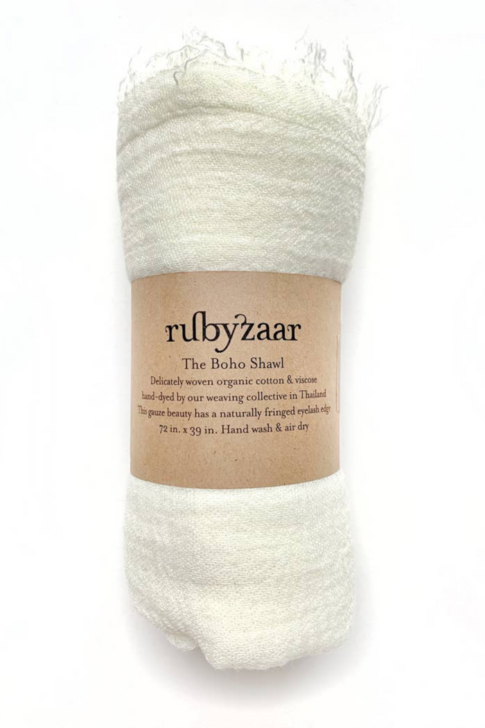 Rubyzaar-Boho-Scarf-Cream