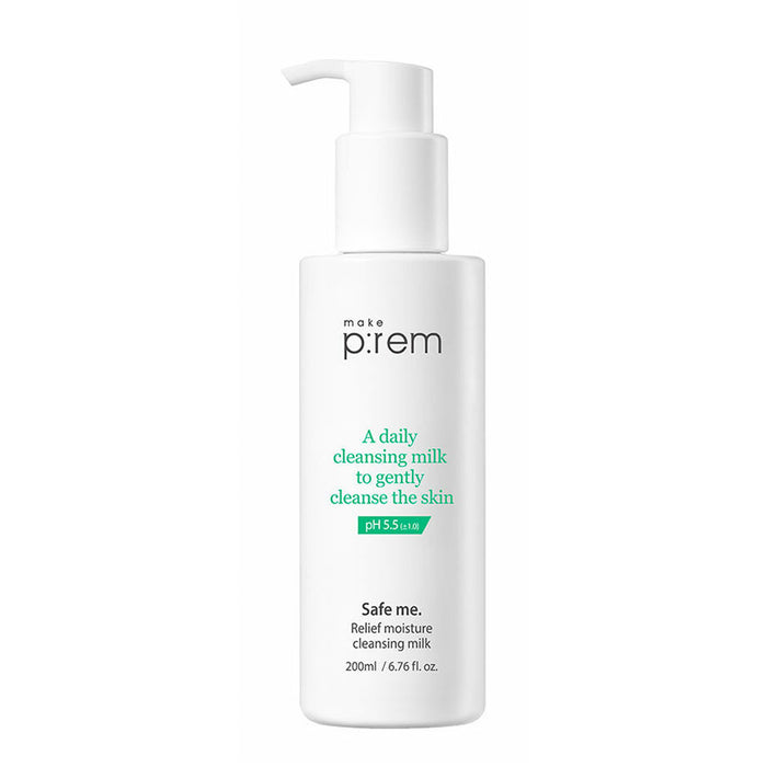 MAKE P-REM Safe Me. Relief Moisture Cleansing Milk Nudie Glow Australia