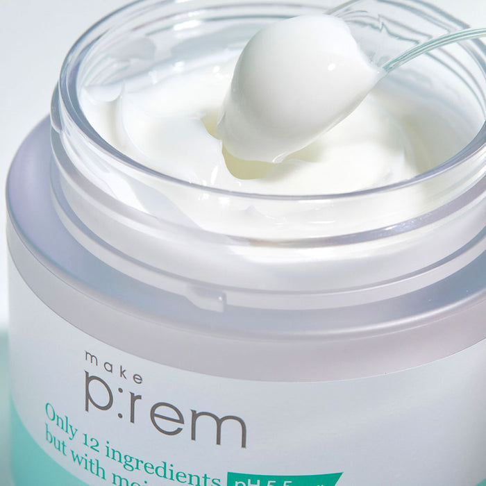 MAKE P:REM Safe Me. Relief Moisture Cream Nudie Glow Australia