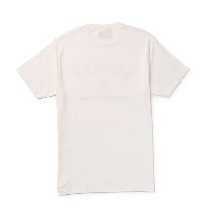 Seager Branded Vintage White S/s Shirt